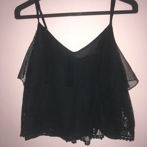 American eagle flowy party top